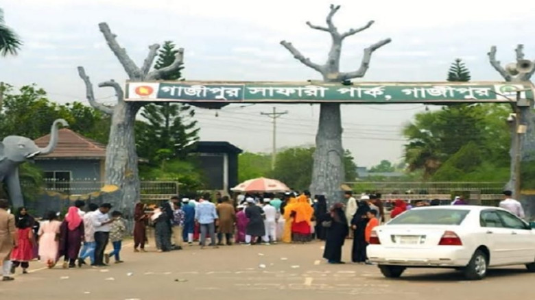 শীত মৌসুমের আগেই নতুন রূপে সাজছে গাজীপুর সাফারি পার্ক